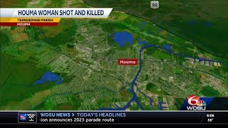 Houma police investigate after woman shot, killed on Morgan Street