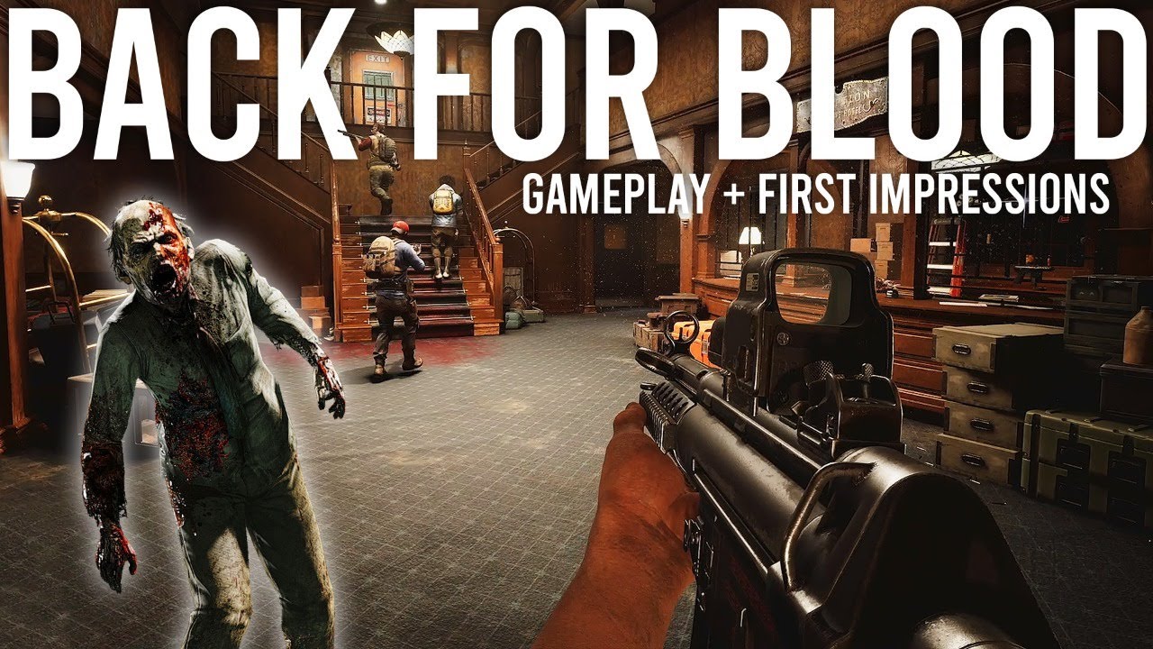 30 Minutes of Back 4 Blood Co-op Campaign Gameplay & First Impressions 