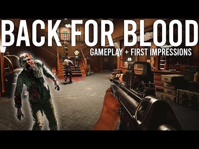 30 Minutes of Back 4 Blood Co-op Campaign Gameplay & First Impressions 