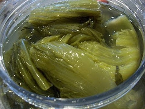 Asian Pickled Mustard Greens(chrouk spey) 