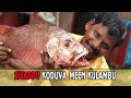 சிறப்பான சிவப்பு கொடுவா மீன் குழம்பு | BIG SIZE SEA BASS FISH GRAVY