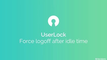 Automatically force a remote logoff on locked machines after idle time