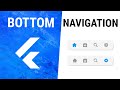 Flutter NavigationBar Widget