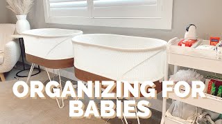 ORGANIZING \& PREPPING HOUSE FOR TWINS | heather fern