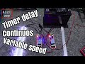 timer relay delay hidup dan mati otomatis / timer delay on and off