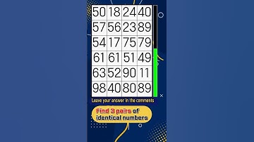 Find the duplicate numbers 688