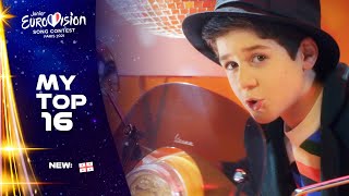 Junior Eurovision 2021 - Top 16 (NEW: 🇬🇪)