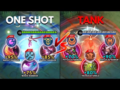 Esmeralda One Shot Build vs Esmeralda Tank Build - Build Top 1 Global Esmeralda ~ MLBB