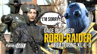 I Created a Robot Army That's Taking Over Fallout 4: Gage Glitched! I Get My REVENGE!
