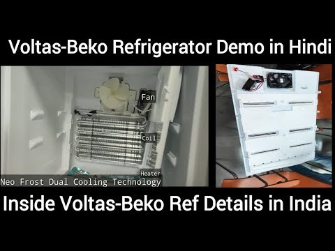 Voltas-Beko Refrigerator Full Inside Demo in Hindi. Upto 30 Days Freshness.