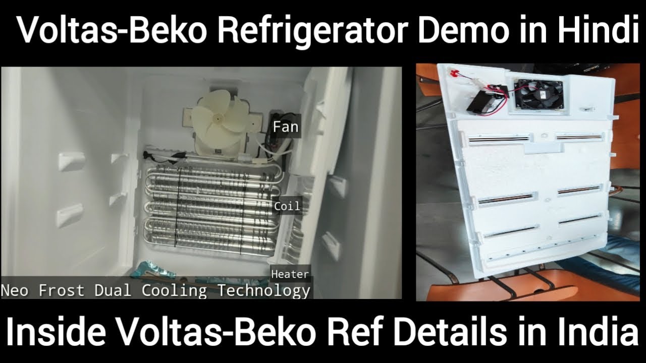 VoltasBeko Refrigerator Full Inside Demo in Hindi. Upto 30 Days