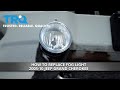 How to Replace Fog Lights 2005-10 Jeep Grand Cherokee