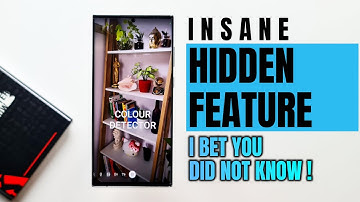 Insane Hidden Feature on your Samsung Phone you did not know - Color Detector, Object identifier etc