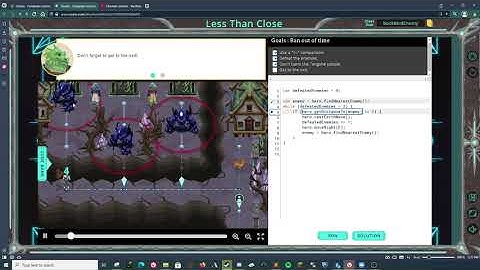 Ozaria - Javascript - Chapter 4 - Module 1 - Less Than Close