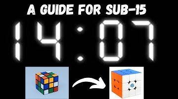 Tips to be Sub 15 on the 3x3 Rubik’s Cube