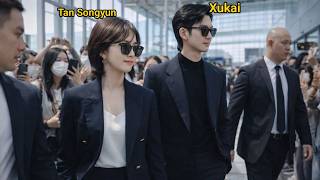Fans Go Crazy! Xu Kai Secretly Spotted at Guangzhou Airport with Tan Songyun!