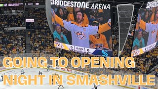 Nashville Predators Opening Night IN PERSON | Welcome to the 23-24 NHL Season by Ben McGreevy Sports 3,659 views 7 months ago 20 minutes