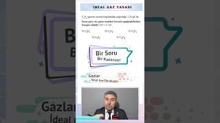İdeal Gaz Denklemi Soru Çözümü #aytkimya #ayt2026 #gazlar #gazyasalari #sekonderkimya