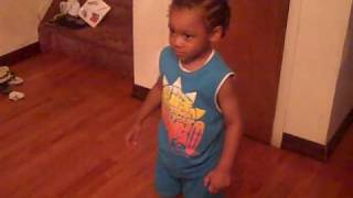 my lil bboy in self training