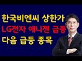 [주식]한국비엔씨 상한가 LG전자 애니젠 급등 이번 급등 종목(20200810월)주식투자 주식강의 주식공부 삼성전자 하이닉스 셀트리온