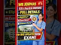 WB JENPHAS 2026 🔥 B.Sc &amp; Post B.Sc Nursing Full Details | Exam Date, Eligibility, Syllabus OUT!
