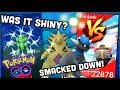 RAMPARDOS IS AMAZING VS LEVEL 4 NINJASK RAID SOLO POKEMON GO DID I GET
SHINY SCYTHER?