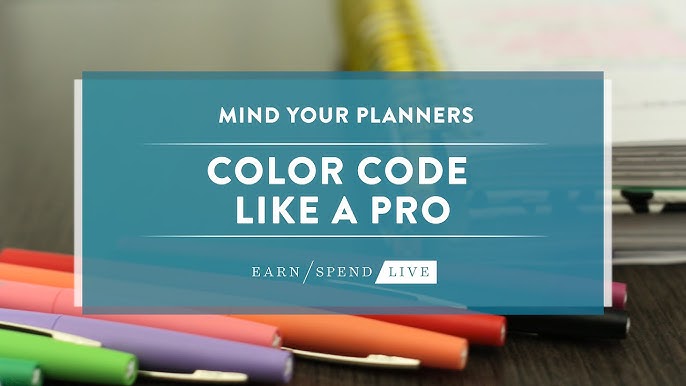 Using Colorful Pens In Your Planner - 10 Tips! 