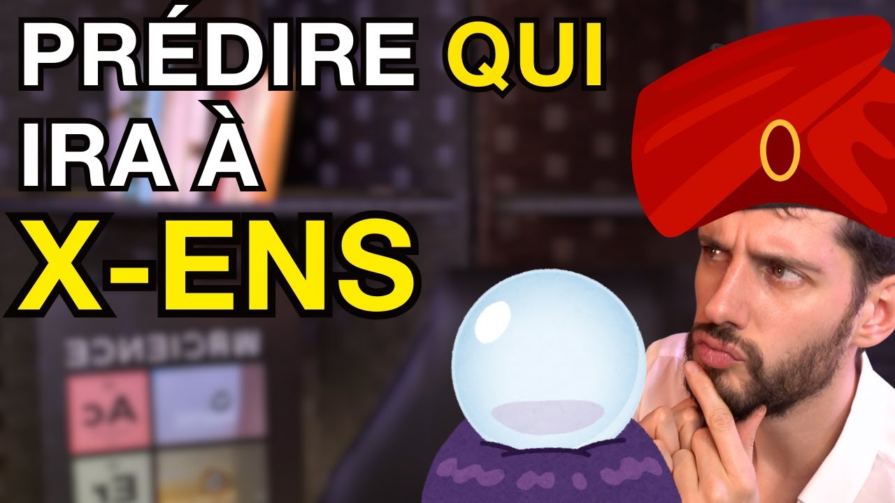 Prédire qui va rentrer à l'X ? Corrigé Tescia 2024 - évaluer son niveau en maths pour parcoursup