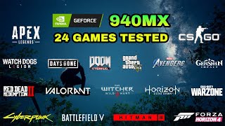 Nvidia GeForce 940MX Gaming Test ! 2021