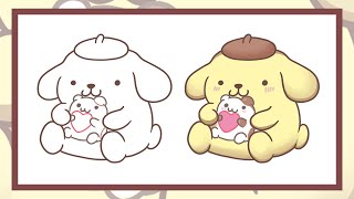 How To Draw Pompompurin Easy Step By Step