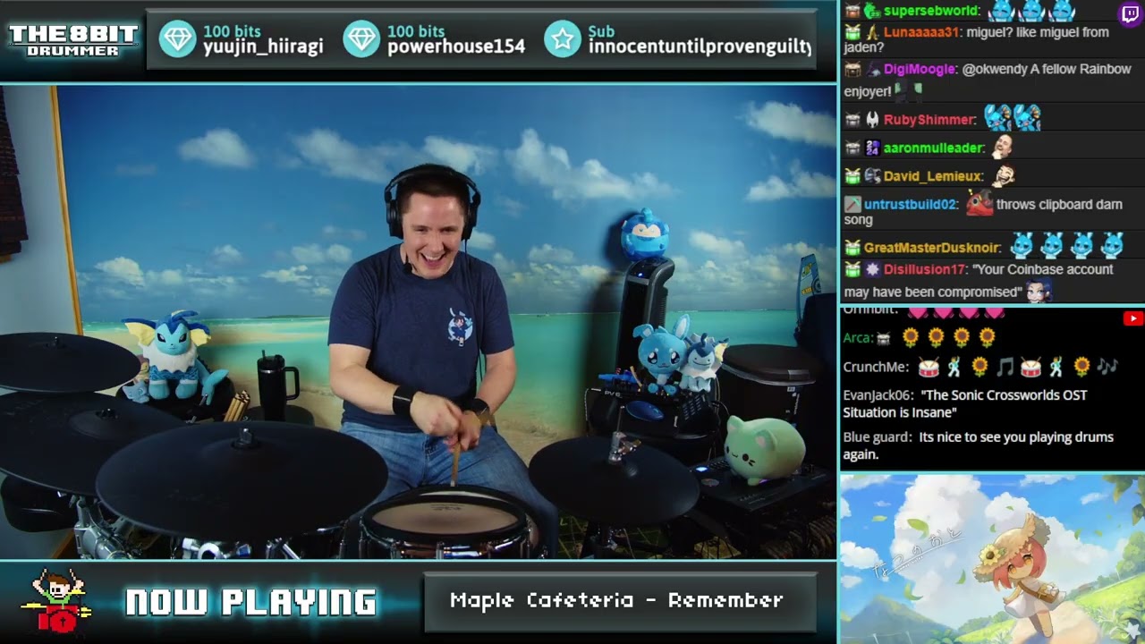 The8BitDrummer // Maple Cafeteria - Remember