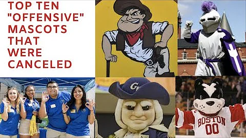 The Top Ten "Offensive" Mascots Who've Been Canceled