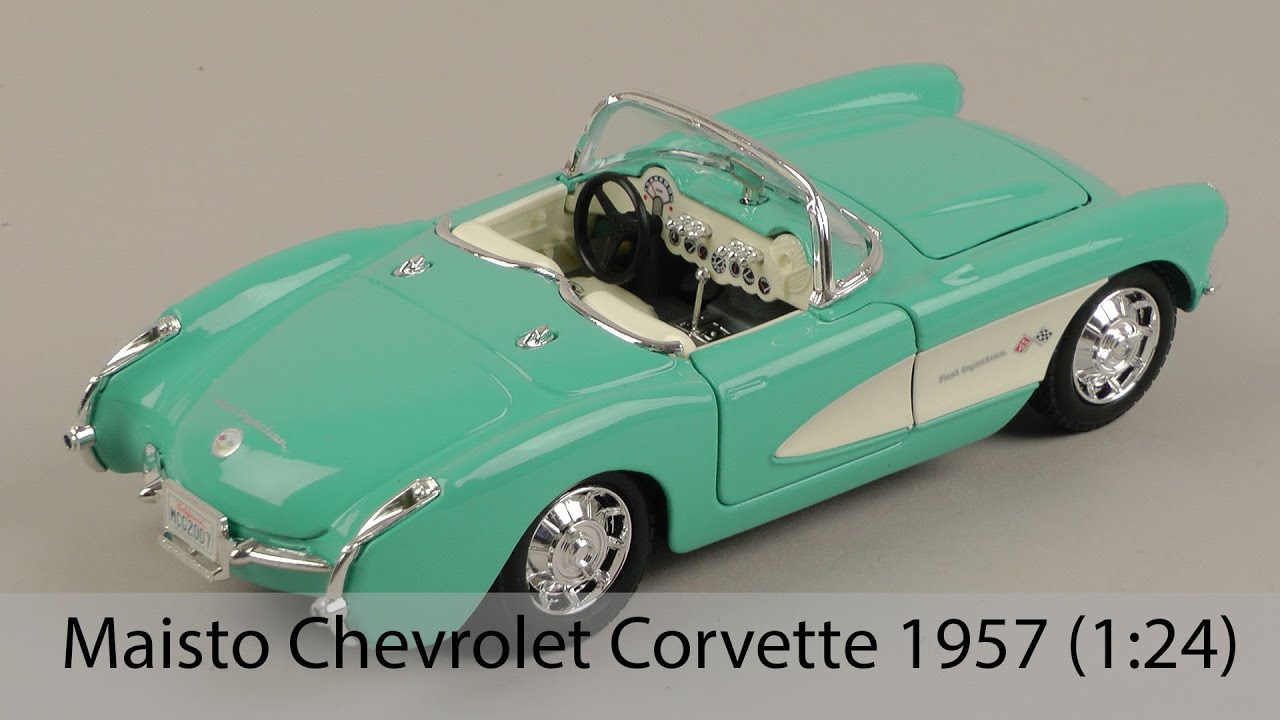 maisto chevrolet corvette 1957