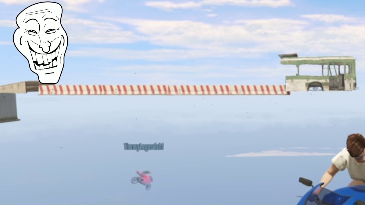 Gta 5| My friend fails stunt! (Short)