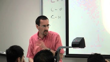 Lecture 2. Infrared Spectroscopy: C,H,O-Containing Functional Groups.