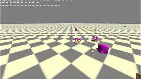 bullet physics Demo sdk test