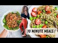 HEALTHY 10 MINUTE VEGAN MEALS THAT ARE GAME CHANGERS/plant based diet