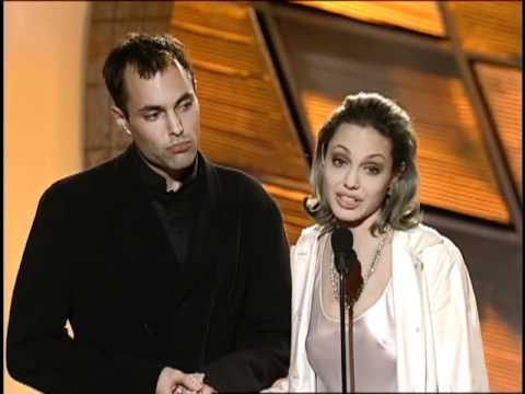 Angelina Jolie Wins Best Supporting Actress Motion Picture - Golden Globes 2000