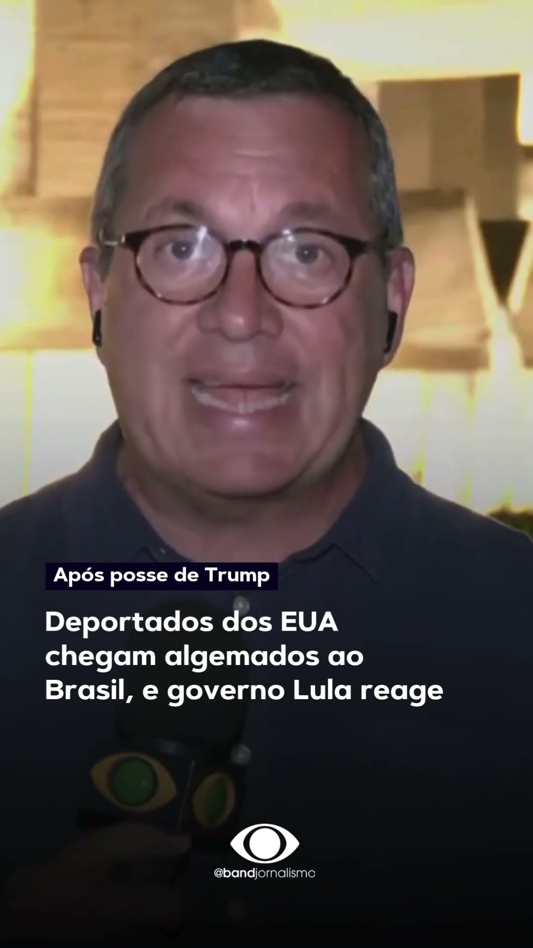 Deportados dos EUA chegam algemados ao Brasil, e governo Lula reage #shorts