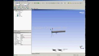 Ansys structural analysis tutorials  -7:  Transient analysis of beam with UDL Profile