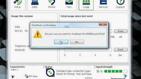 Shutting down the BGAN satellite phone.avi