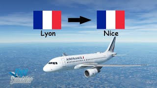 Vol Lyon (LFLL) - Nice (LFMN) en A319 | Flight Simulator 2020 screenshot 5