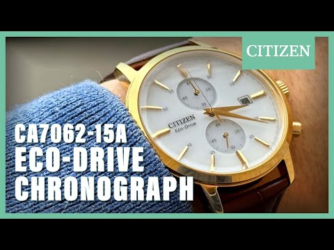Unboxing The Citizen Chronograph CA7062-15A - YouTube