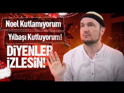 Noel kutlamıyorum, Yılbaşı kutluyorum diyenler izlesin! / Kerem Önder