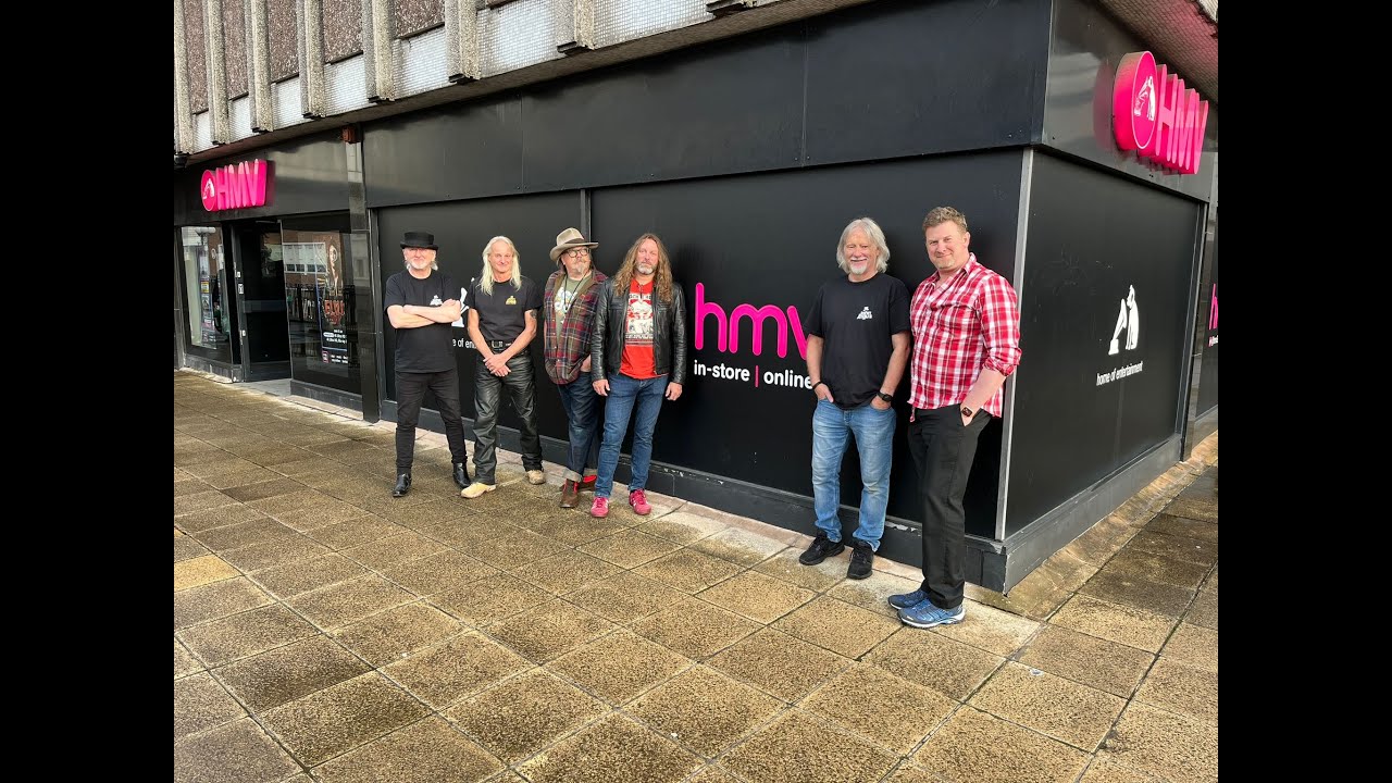 John Angus Band launch new EP at HMV Stockport YouTube