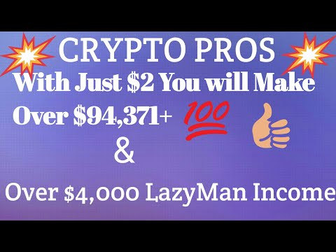 How To Make Exponential $94k Income With Just $2 In CryptoPros System