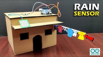 New Inspire Award Science Working Project|| Rain Detector|| ArduinoProject #rainsensor #raindetector