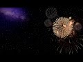 #4K #Loop Real #Fireworks display #celebration, Colorful New Year Firework Background.