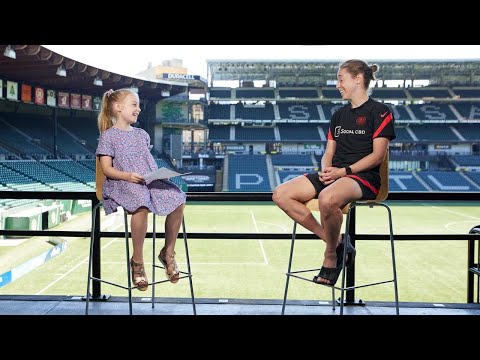 Edie Parsons interviews Thorns defender Meghan Klingenberg