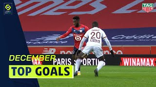 Top goals Ligue 1 Uber Eats - December (season 2020/2021)